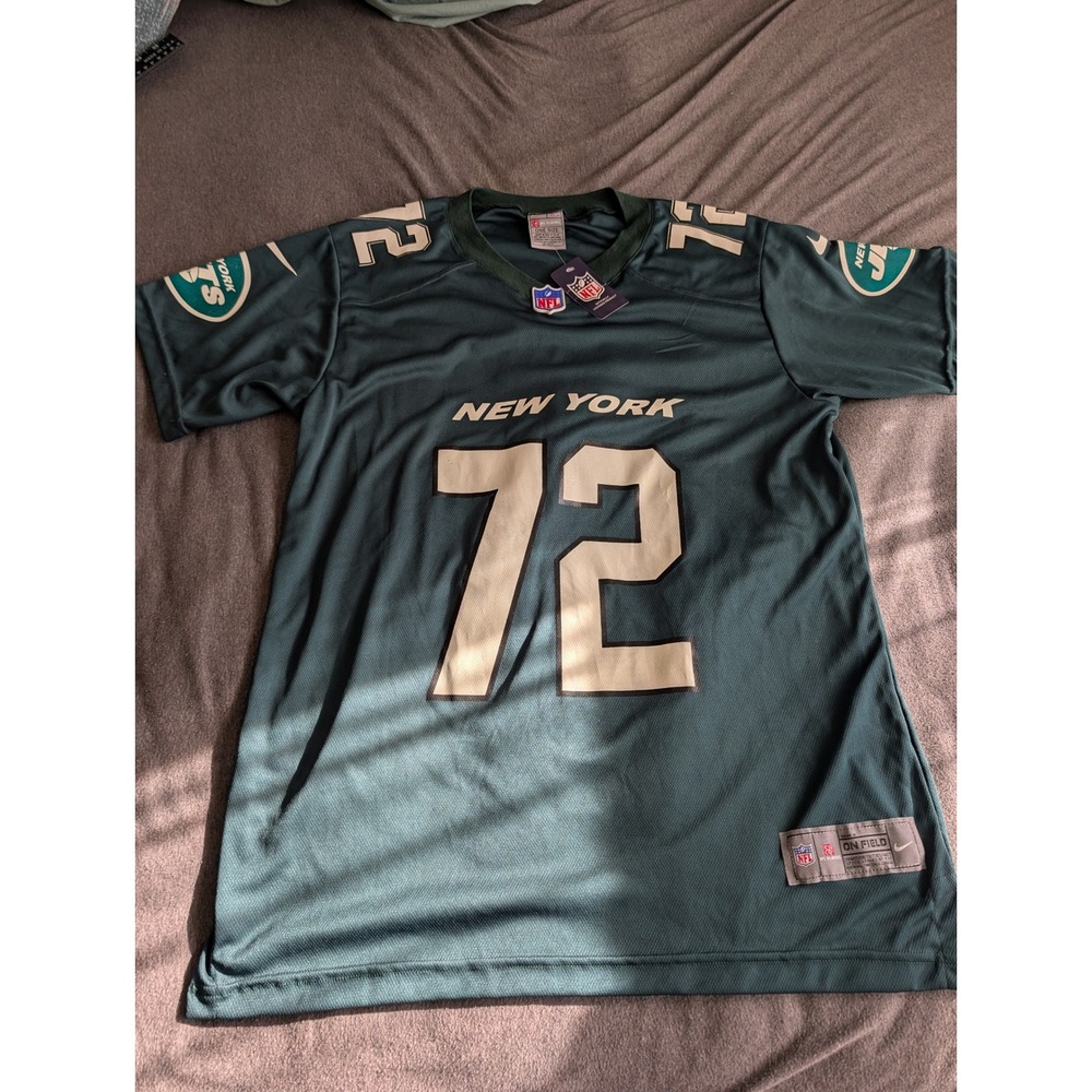 Nike NFL New York Jets Clark 72 Jersey Gotham Green Mens Size Medium